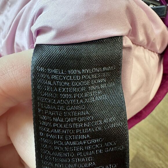 The North Face Nuptse 700 Puffer Vest Womens Size Small Pink Goose Down - Picture 4 of 5